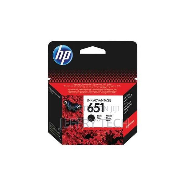 Hewlett Packard Ink Cartridge Hp651 Black - main view