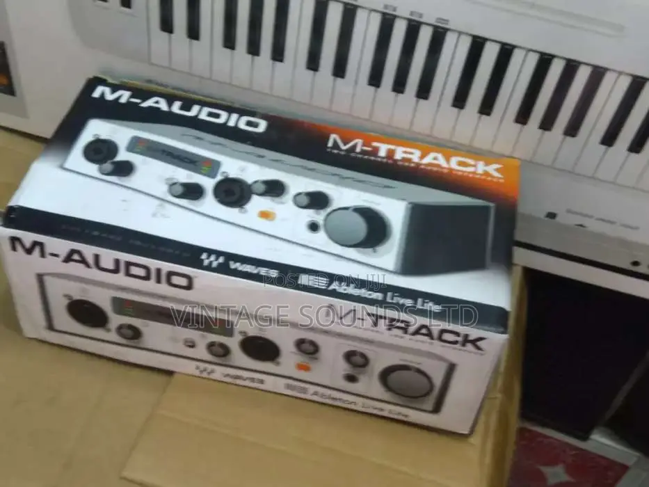 M Audio M Track Studio Sound Card