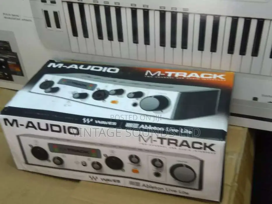 Studio Audio Interface/ Soundcard M Audio 2 Channel