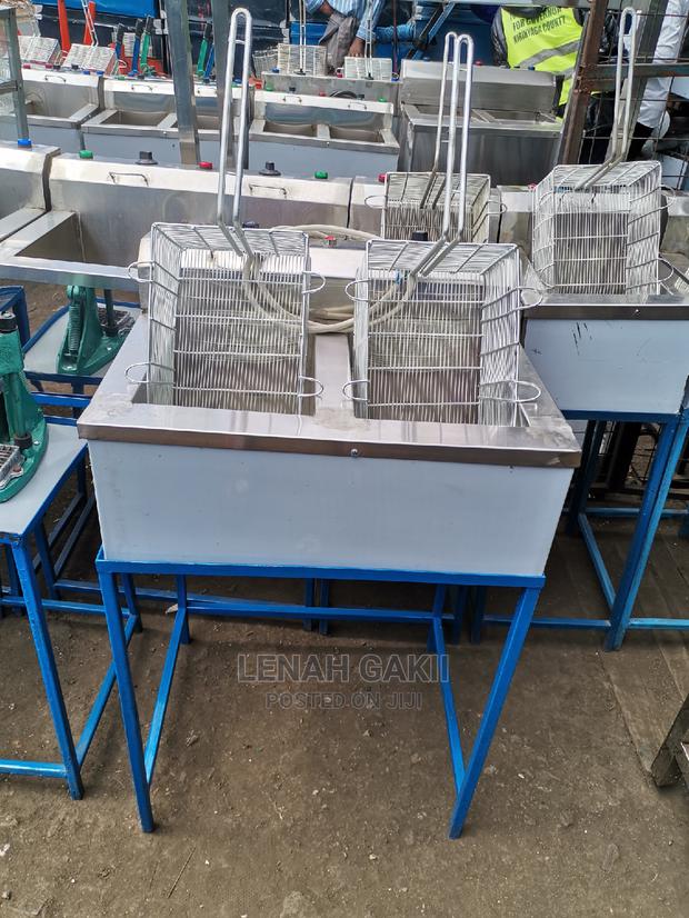 Electric Double Fryer - main view