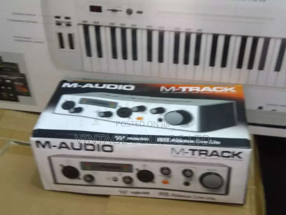 Studio Audio Interface/ Soundcard M Audio 2 Channel