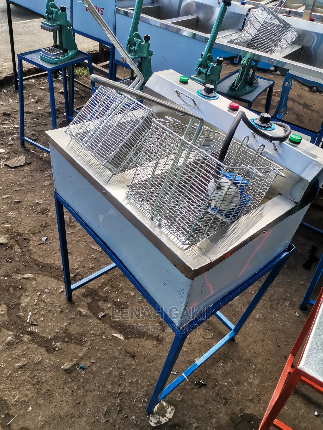 Commercial Deep Fryer Double