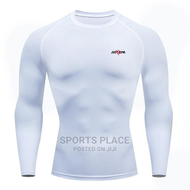 White Compression Tights - thumbnail 3