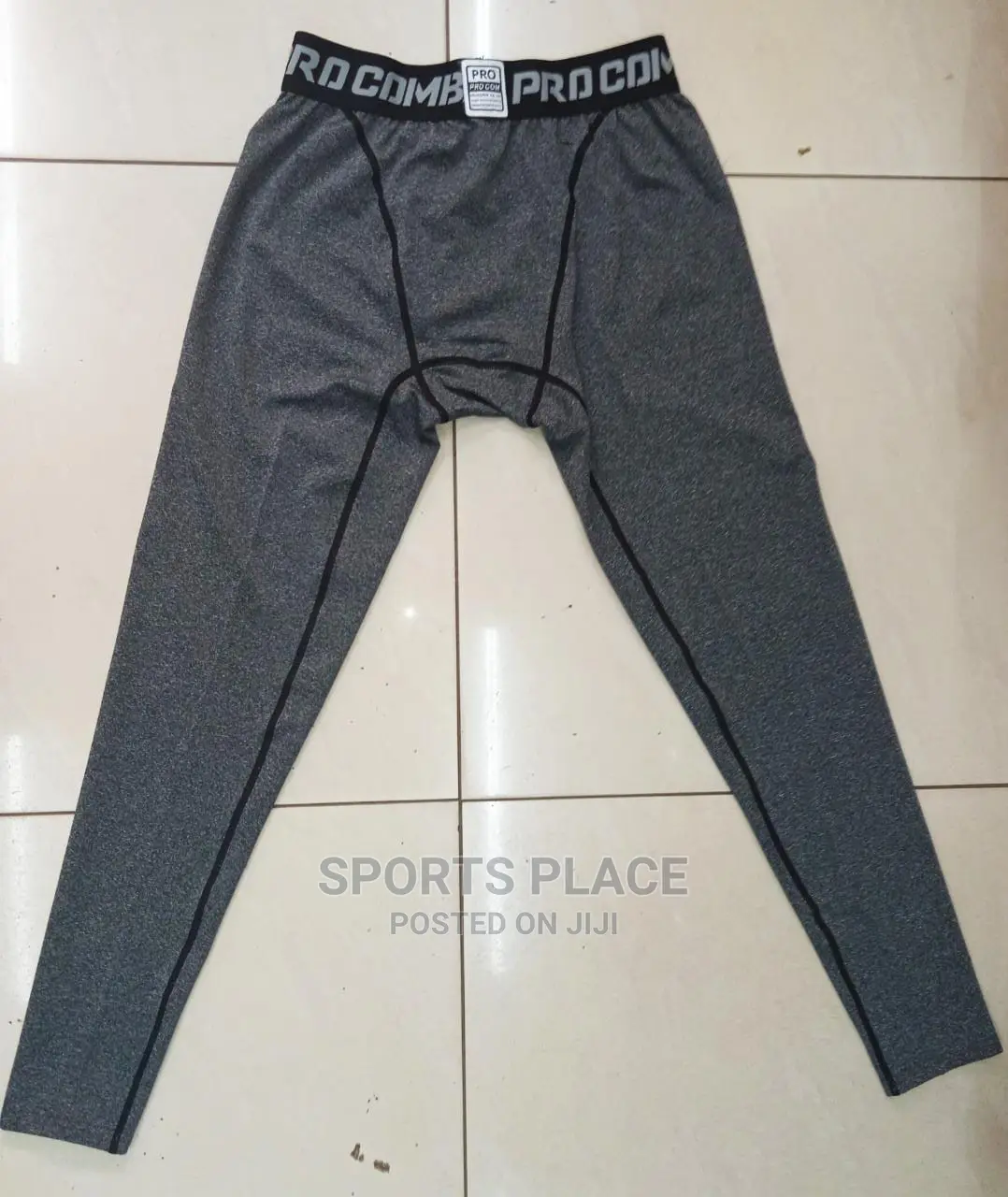 White Compression Pants