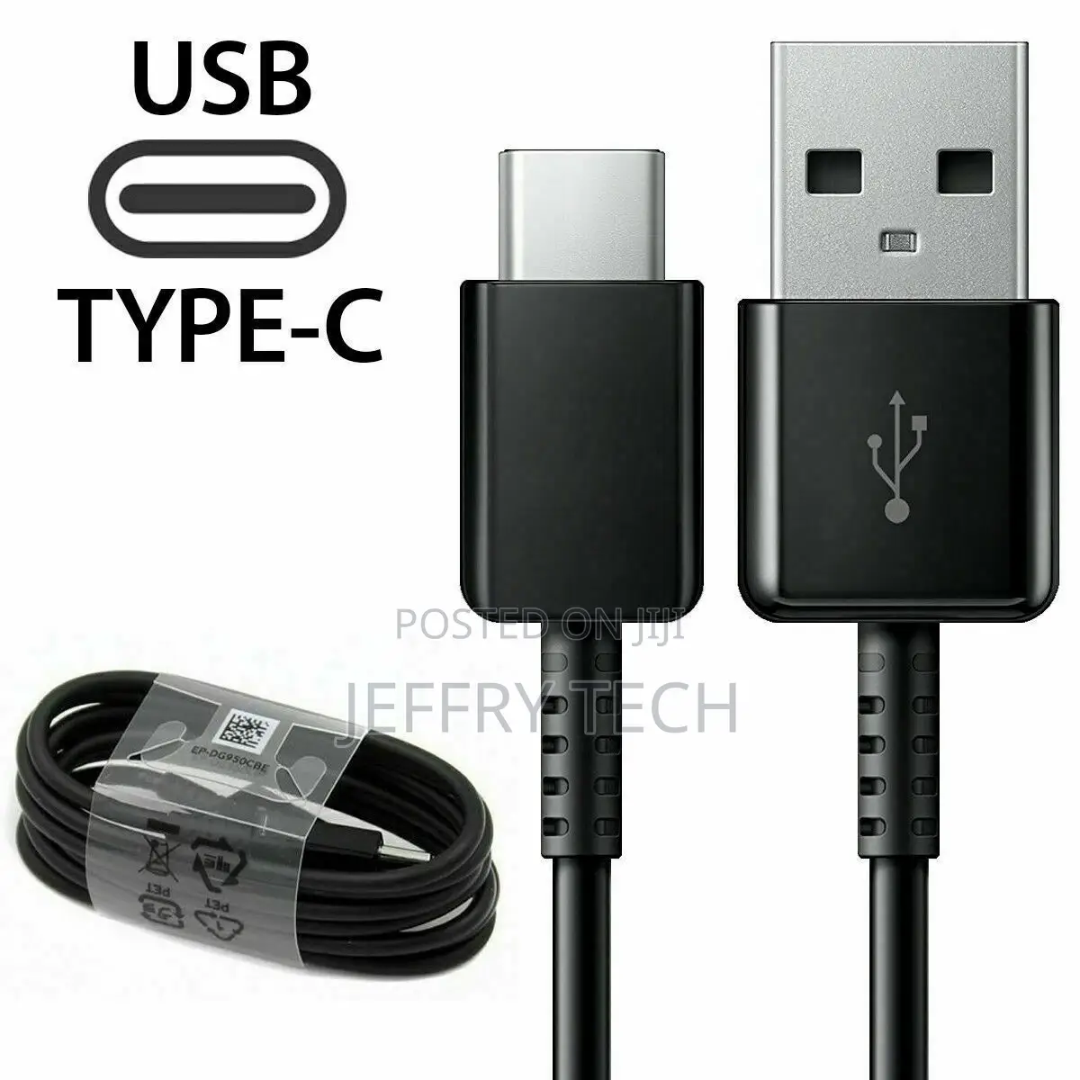 Samsung USB-C Type C Fast Charging Cable Galaxy S8 S9 S10 P