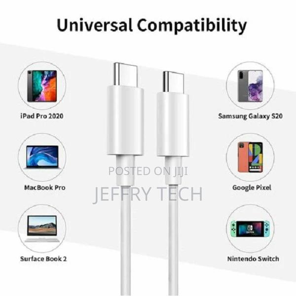 60W Type C USB C to USB C Cable PD Fast Charging Cable Cord