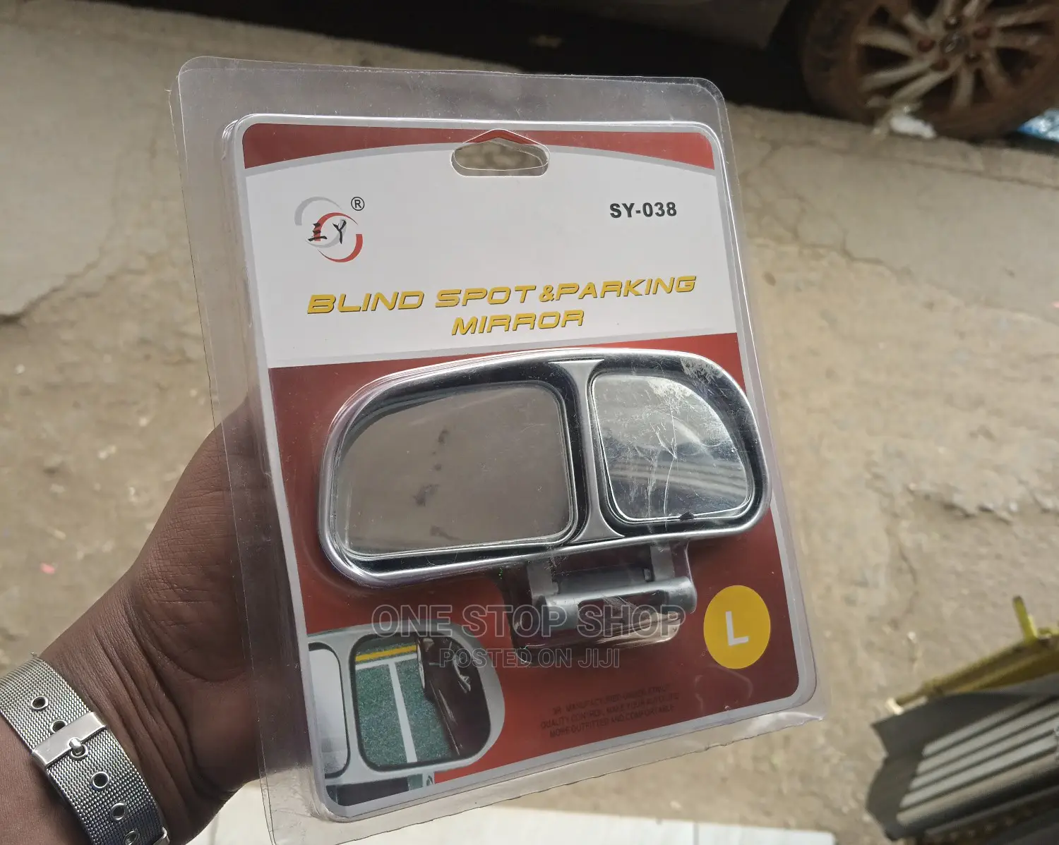 Left and Right Blind Spot and Parking Mirror
