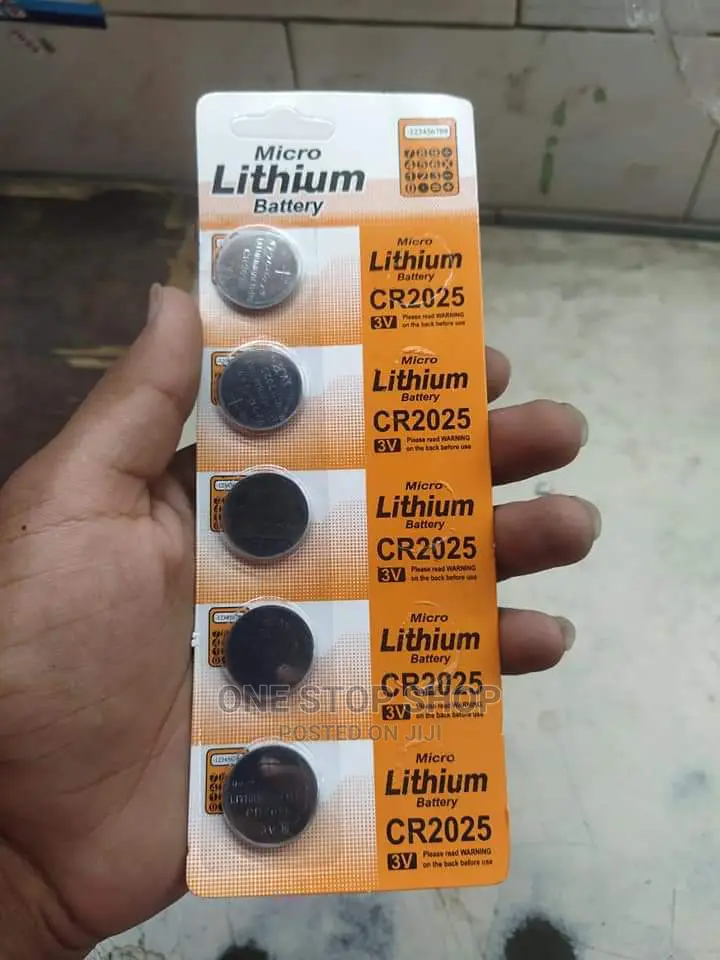 5pcs Set Different Code Lithium 3V Alarm Key Batteries