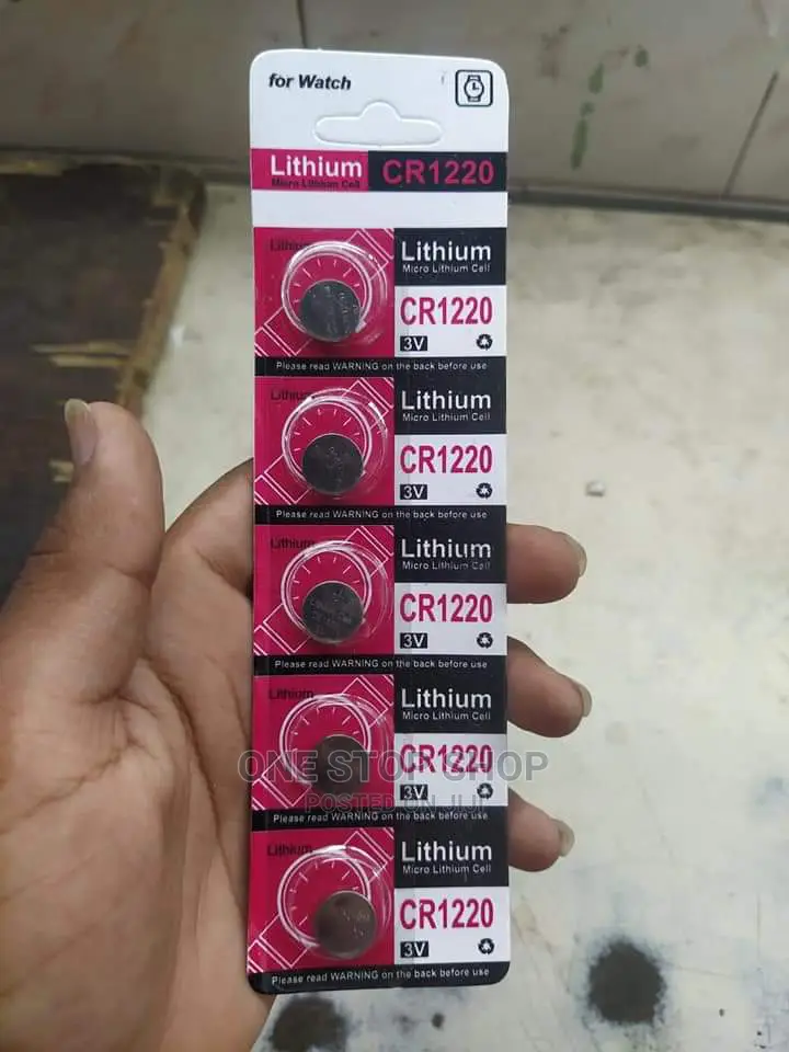 5pcs Set Different Code Lithium 3V Alarm Key Batteries