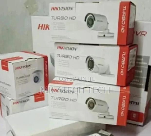Ikvision 8 CCTV Cameras Complete Kit 1TB Hard Disk, Power S