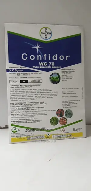 Confidor Wg 70 Insecticide 15grams