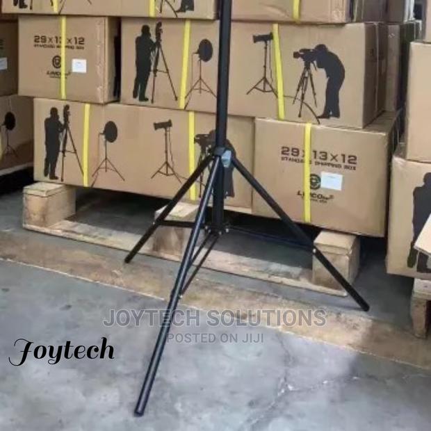 Ringlight Tripod Stand/ Phone Tripod. 2.1 Meter Height. - thumbnail 2