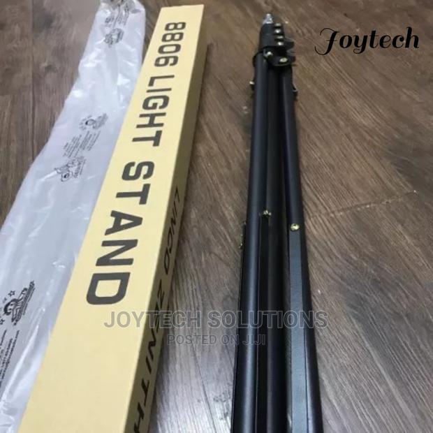 Ringlight Tripod Stand/ Phone Tripod. 2.1 Meter Height. - thumbnail 3