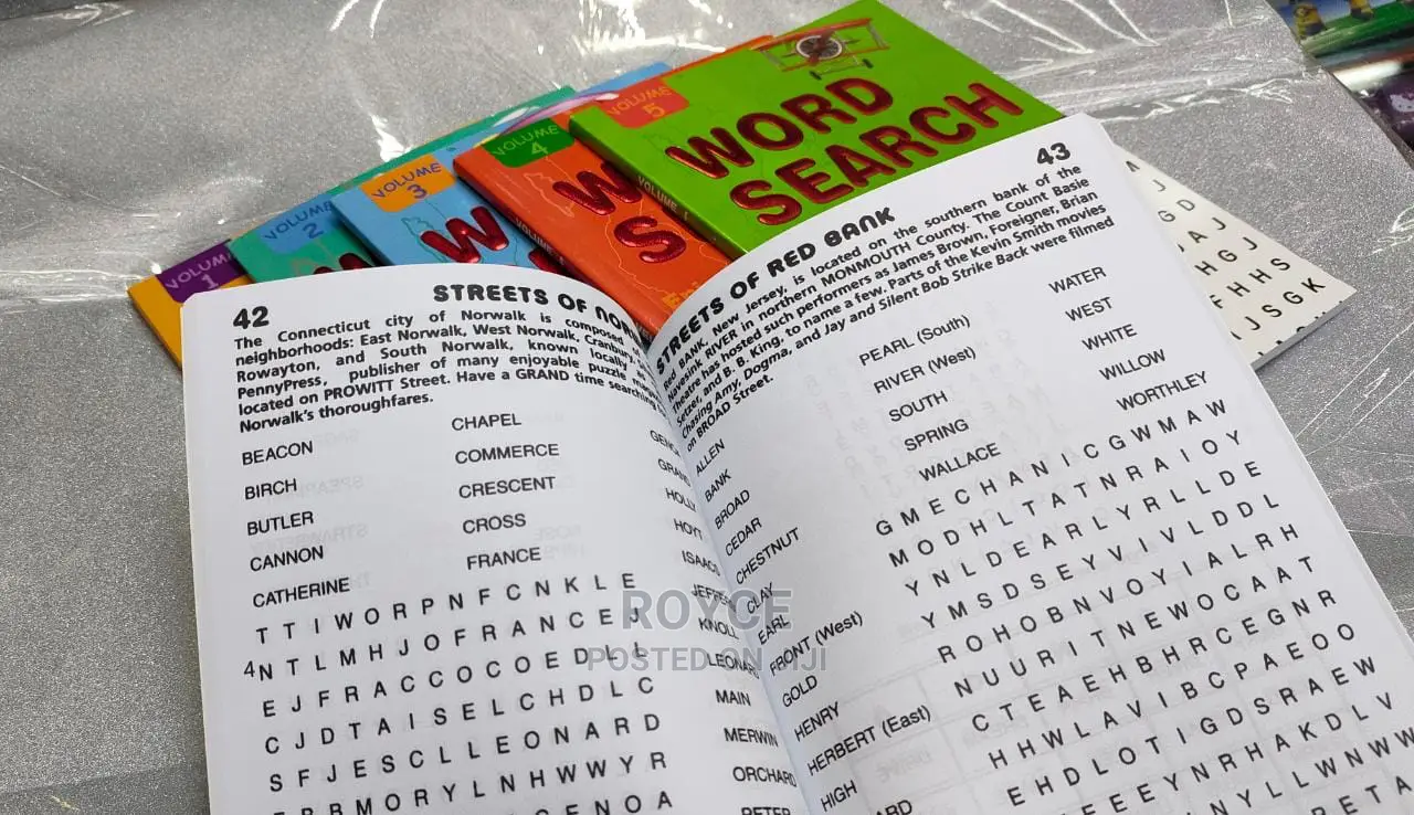 Word Search Book