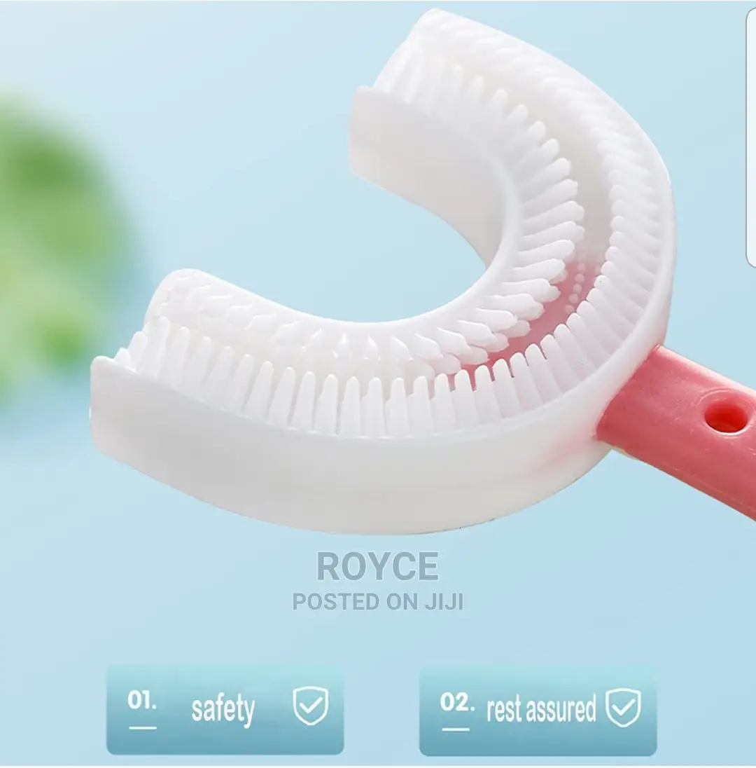 U-shaped Kids Toothbrush_1pc