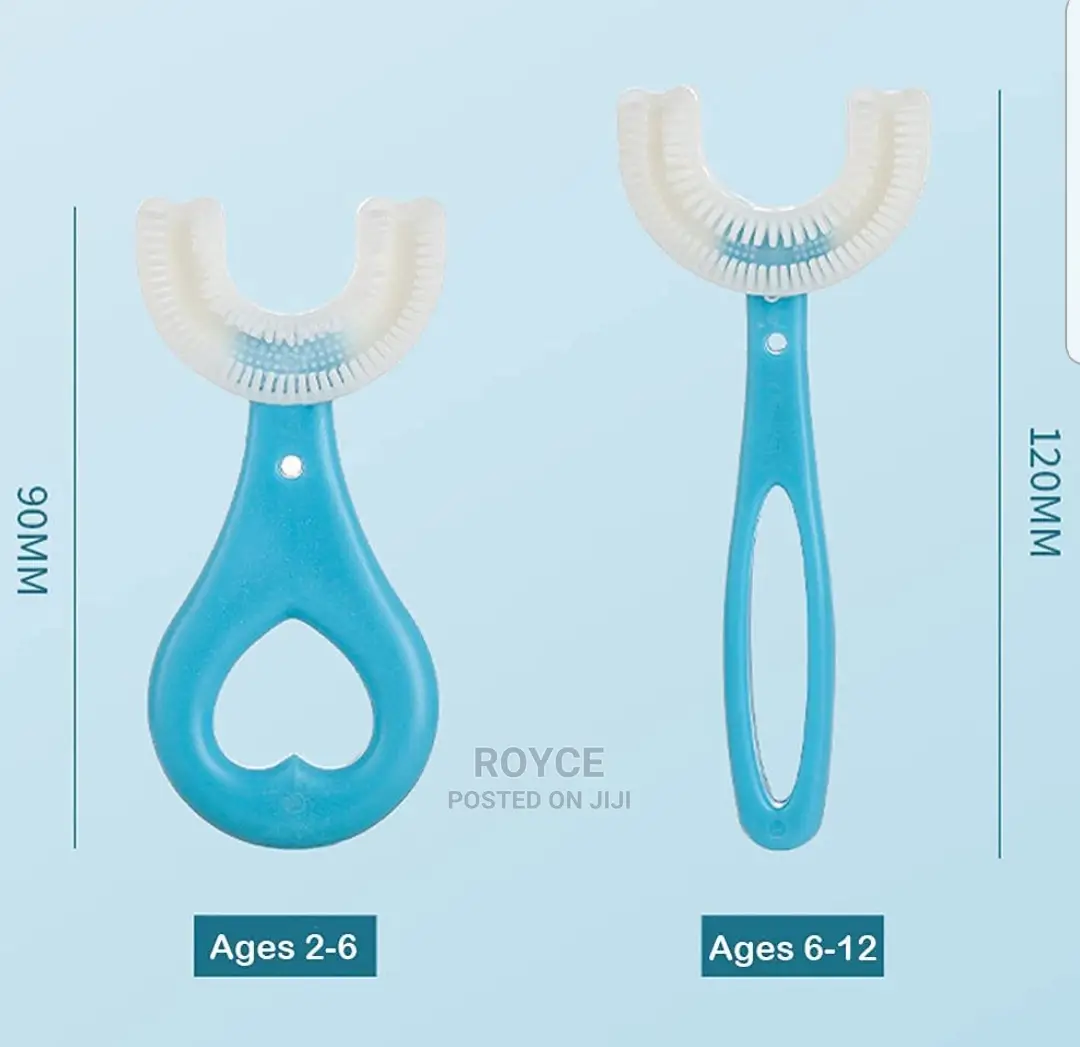 U-shaped Kids Toothbrush_1pc