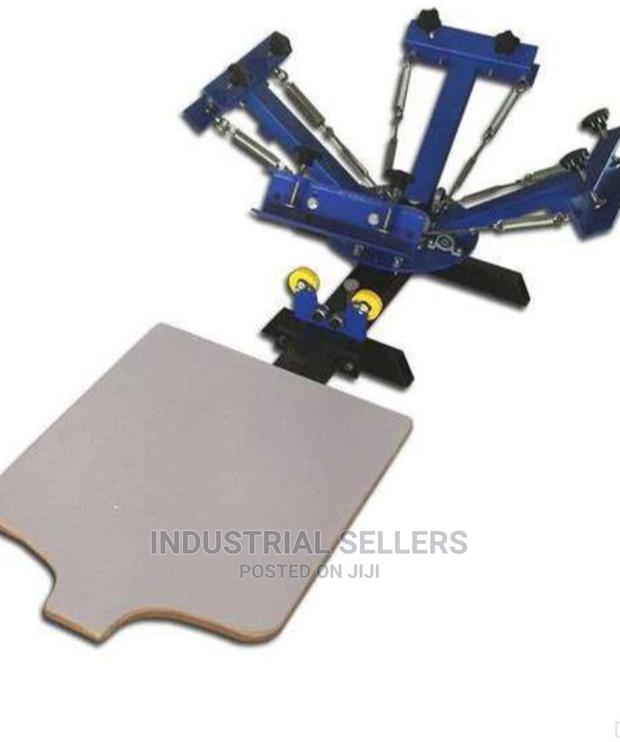 Branding 4colour 1station Screen Printing Machine - main view
