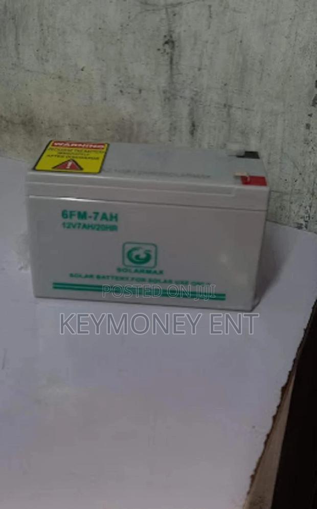 UPS Battery for 650/ Va 12v7.5AH Solarmax
