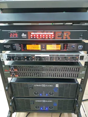 Crest Audio Amp Ca18,Ca12 Crossover,Power System Equalizer in Nairobi