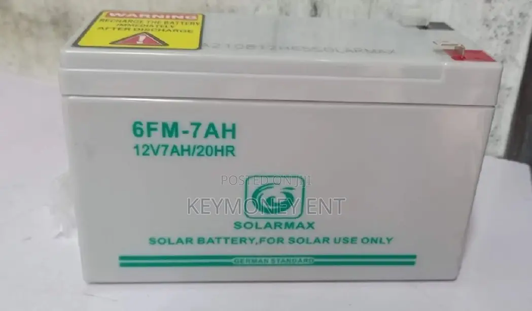 Solarmax, Solar Battery 12v7ah UPS Battery