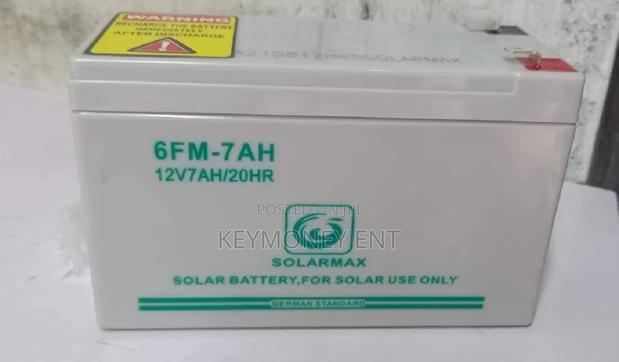 Solarmax, Solar Battery 12v7ah UPS Battery