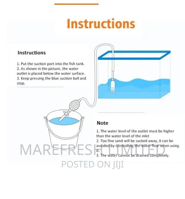 Hand Pump,Siphon Suction Pipe,Aquarium Water Changer - thumbnail 3