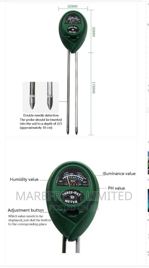 Soil Survey PH Detector - main view
