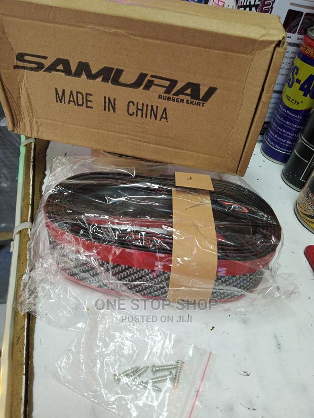 Samurai Universal Rubber Front Bumper Lip - main view