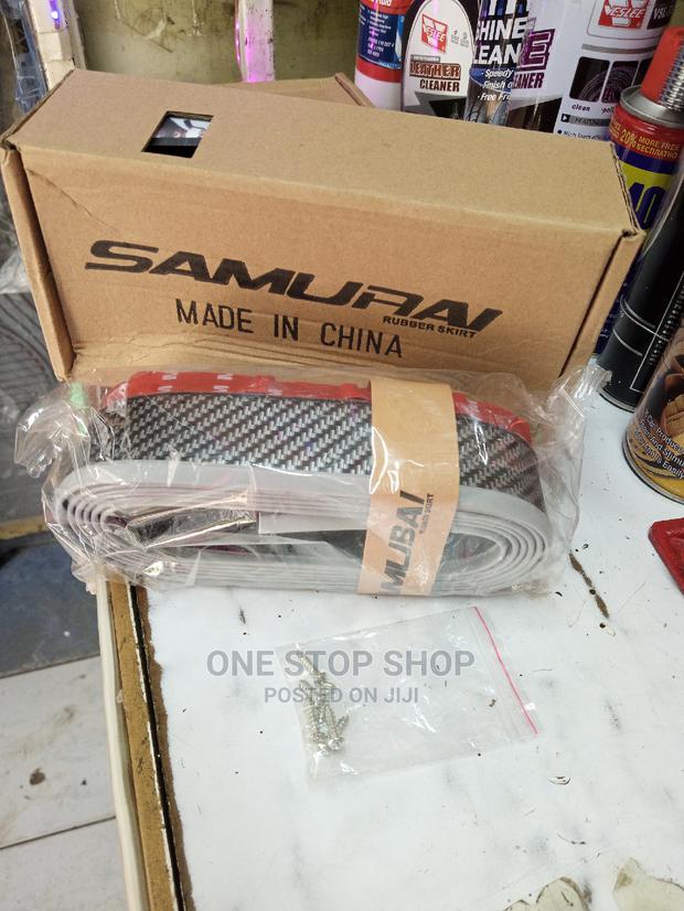 Samurai Universal Rubber Front Bumper Lip - thumbnail 4