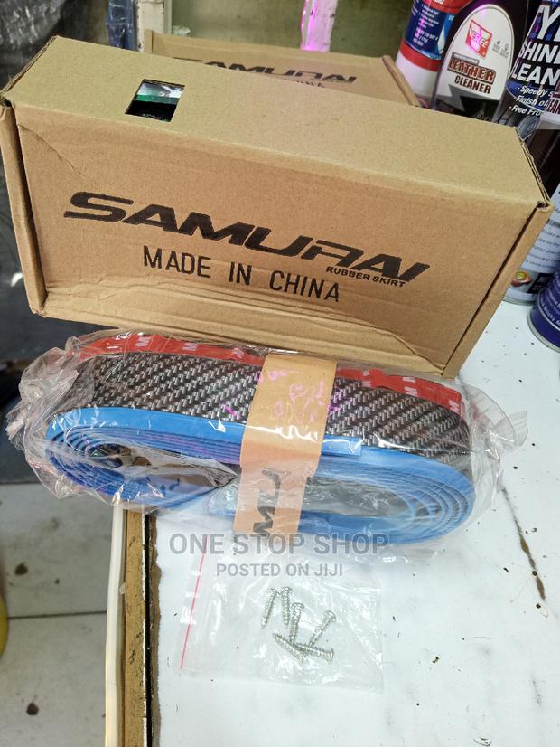 Samurai Universal Rubber Front Bumper Lip - thumbnail 3