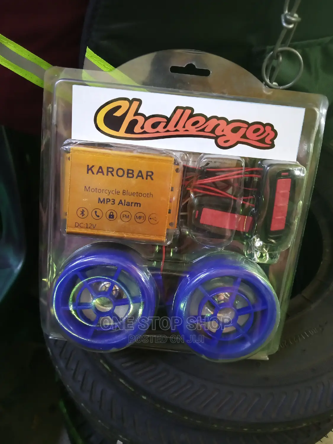 Bluetooth Motorbike Soeaker With 2 Remote Keys