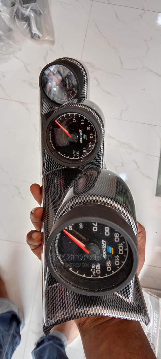 Car Gauges With Mounting Case - thumbnail 2