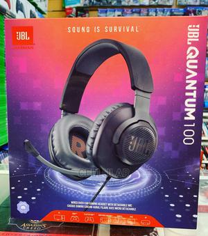 JBL Quantum 100 Wired Over-Ear Gaming Headse - main view