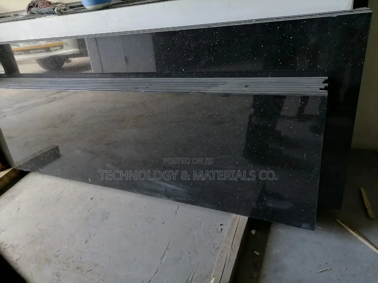 Indian Black Galaxy Granite (2.4M X 0.62M)