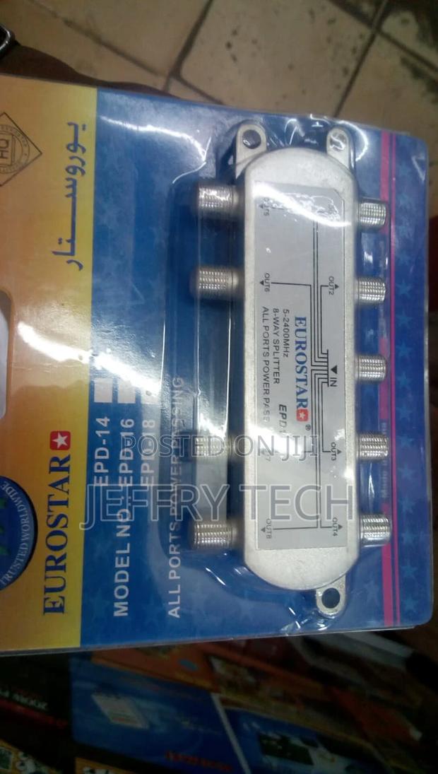 8 Way Tv Aerial Splitter