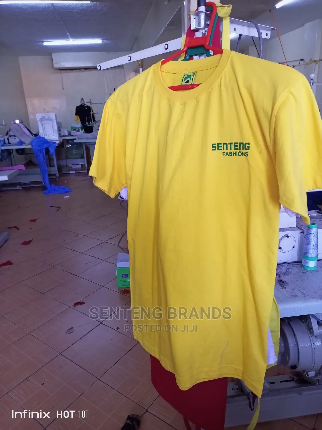 Cotton T-Shirts Yellow
