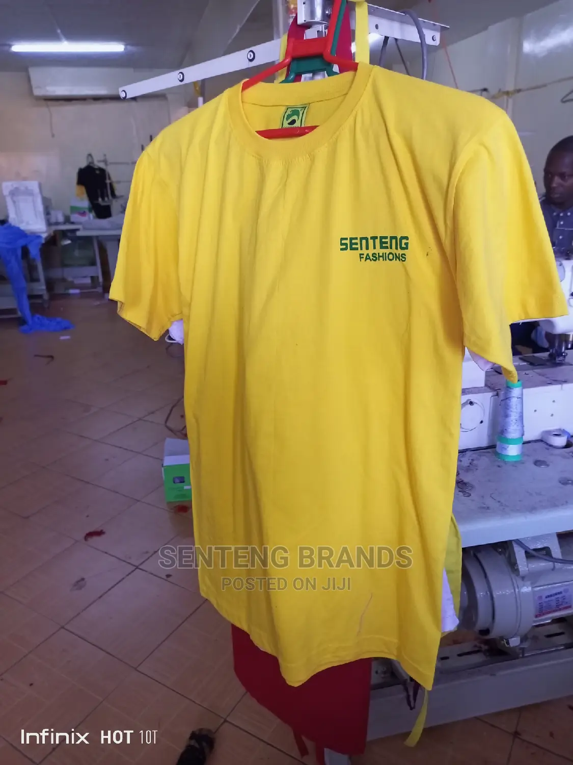 Cotton T-Shirts Yellow