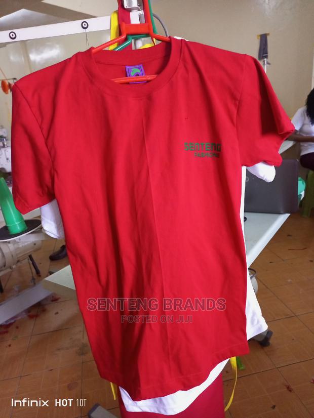 Red Cotton T-Shirts - thumbnail 2