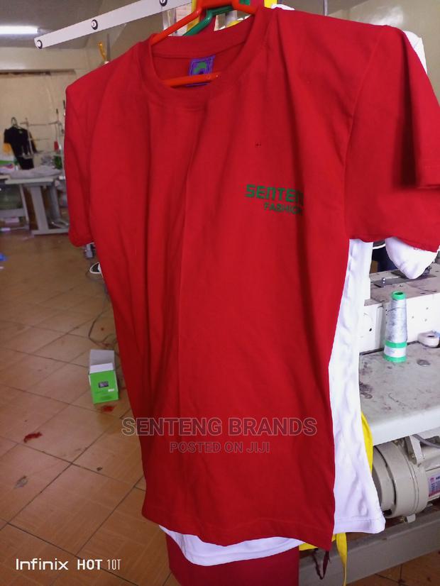 Red Cotton T-Shirts - thumbnail 3