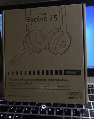 Jabra Evolve 75 UC Stereo Wireless Bluetooth Headset - thumbnail 2