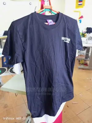 Black Plain and Printed Tshirts