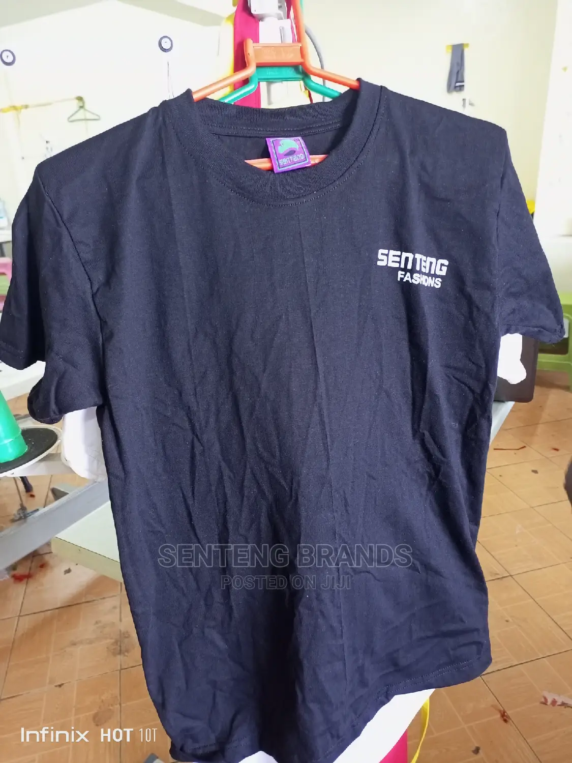 Black Plain and Printed Tshirts