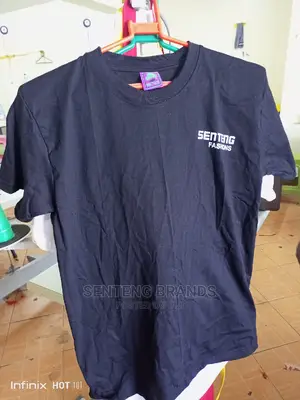 Black Plain and Printed Tshirts