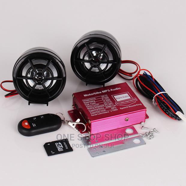 Generic Motorcycle Antitheft Bluetooth Speaker - main view