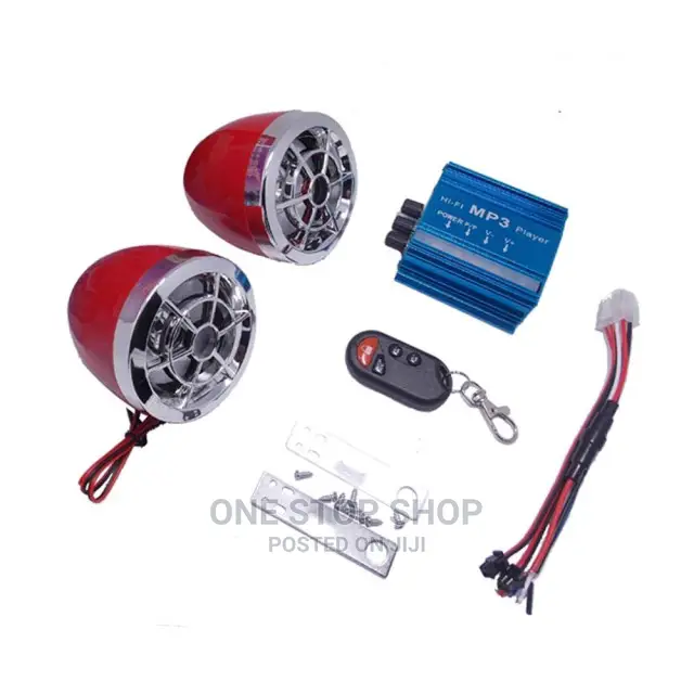 Motorcycle Bluetooth Audio Speaker