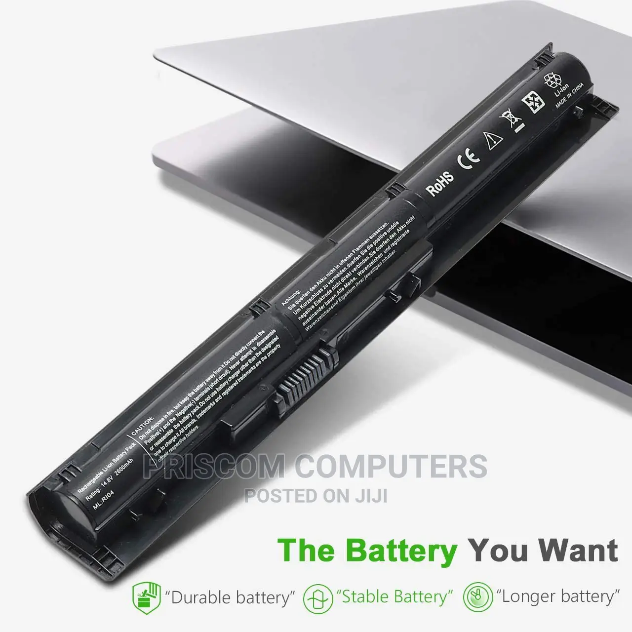 Hp Probook 450 G3 RI04 Laptop Battery