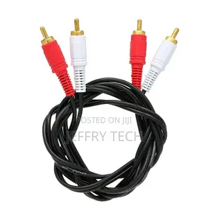 Rca Audio Cable 2 Male to Av for Dvd Tv Cd Sound Amplifier