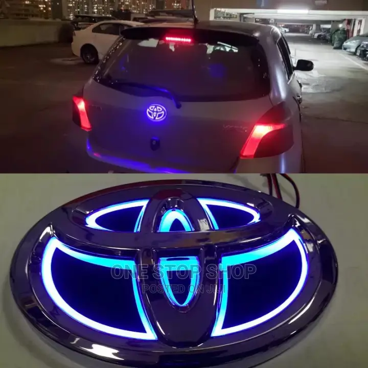 Toyota LED Emblem Lights,Free Delivery