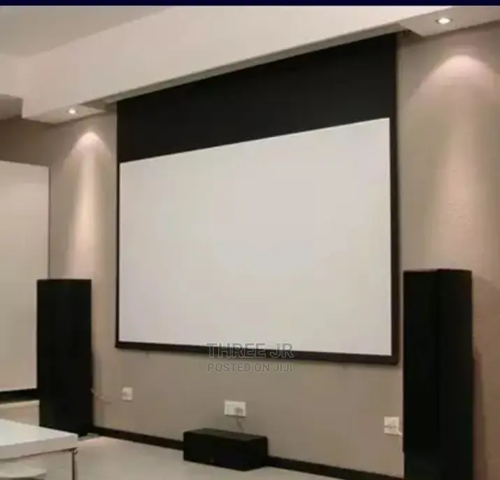 Electric Projection Screen Installation