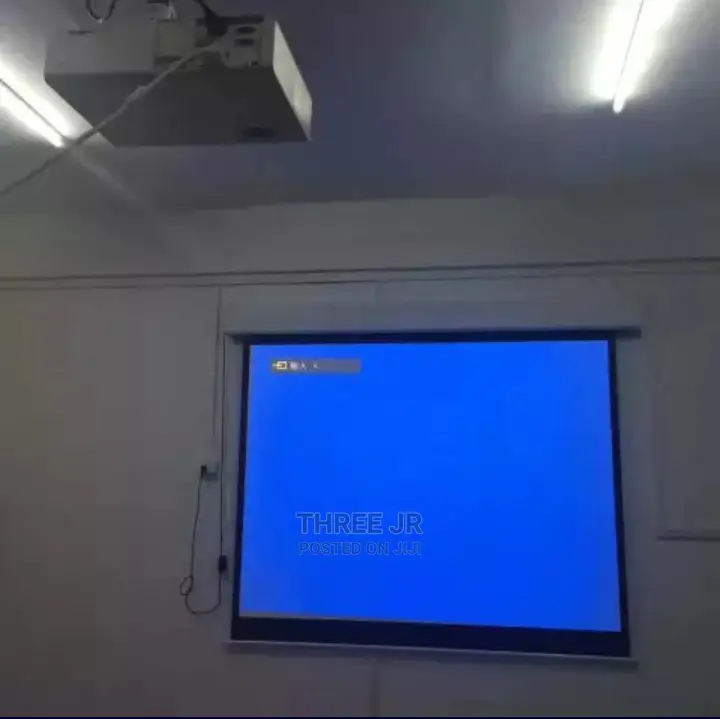 Electric Projection Screen Installation